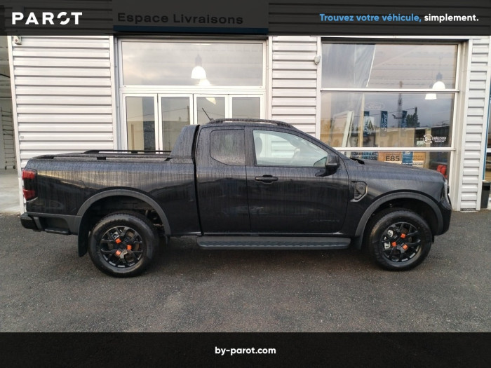 Ford RANGER SUPER CABINE Nouveau 3.0 ECOBLUE V6 240 CH S&S BVA10 e-4WD WILDTRAK