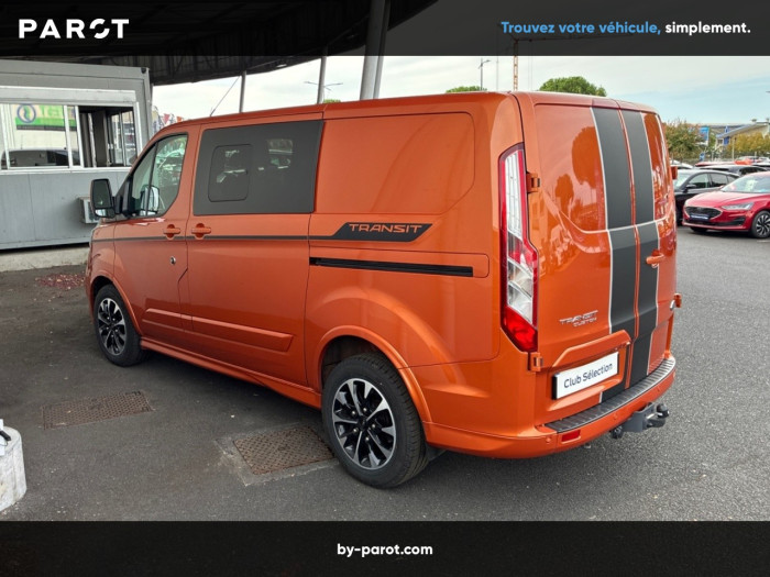 Ford TRANSIT CUSTOM CABINE APPROFONDIE CA 320 L1H1 2.0 ECOBLUE 170 BVA SPORT