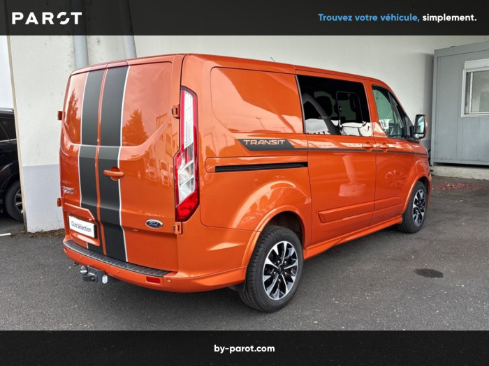 Ford TRANSIT CUSTOM CABINE APPROFONDIE CA 320 L1H1 2.0 ECOBLUE 170 BVA SPORT