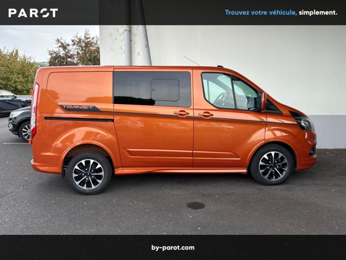 Ford TRANSIT CUSTOM CABINE APPROFONDIE CA 320 L1H1 2.0 ECOBLUE 170 BVA SPORT