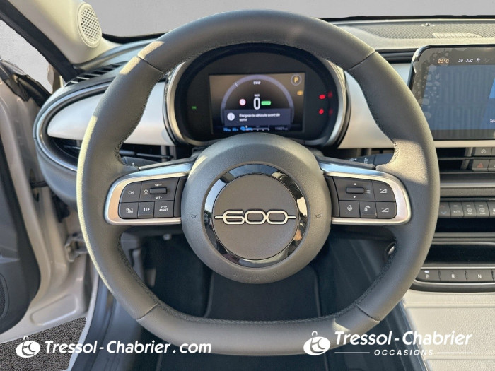Fiat 600e 156 ch 54 kWh La Prima