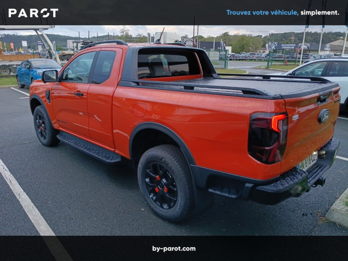 Ford RANGER SUPER CABINE Nouveau 3.0 ECOBLUE V6 240 CH S&S BVA10 e-4WD WILDTRAK