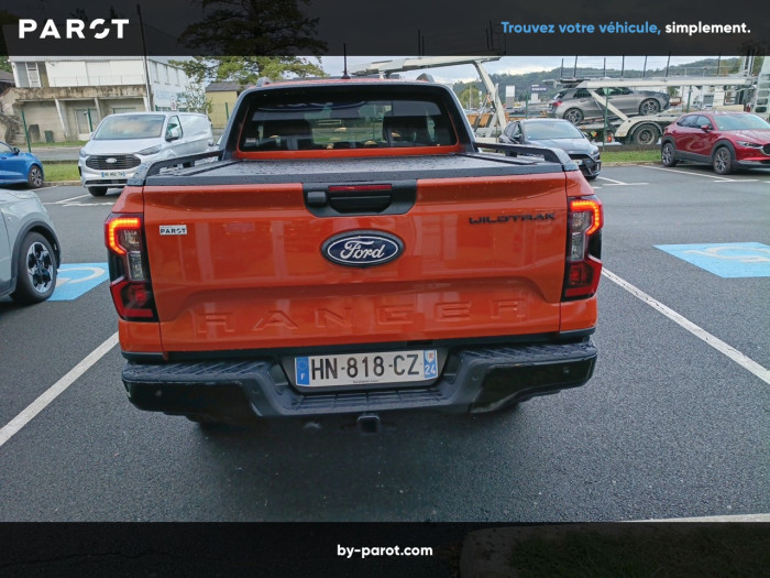 Ford RANGER SUPER CABINE Nouveau 3.0 ECOBLUE V6 240 CH S&S BVA10 e-4WD WILDTRAK