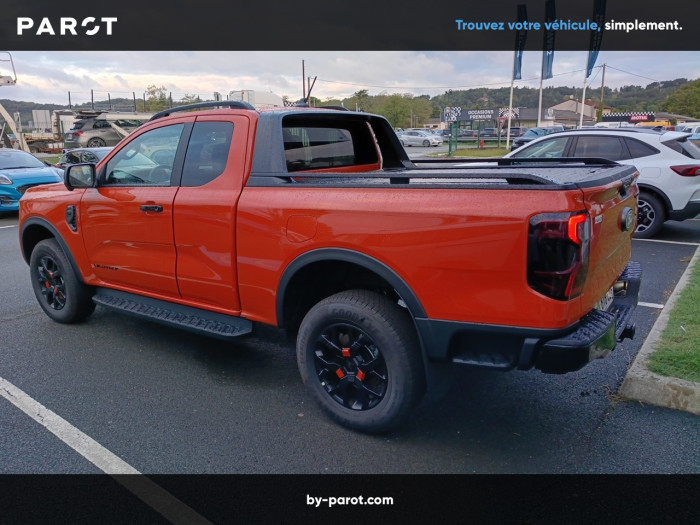 Ford RANGER SUPER CABINE Nouveau 3.0 ECOBLUE V6 240 CH S&S BVA10 e-4WD WILDTRAK