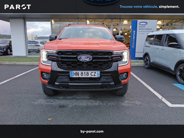 Ford RANGER SUPER CABINE Nouveau 3.0 ECOBLUE V6 240 CH S&S BVA10 e-4WD WILDTRAK
