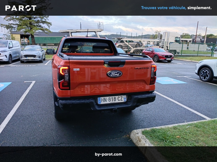 Ford RANGER SUPER CABINE Nouveau 3.0 ECOBLUE V6 240 CH S&S BVA10 e-4WD WILDTRAK