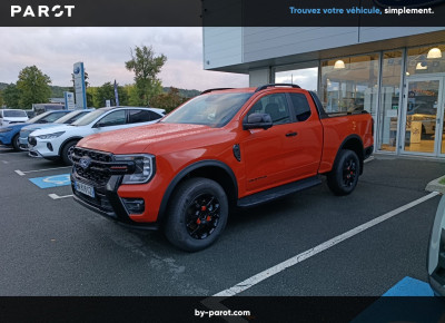 Ford RANGER SUPER CABINE Nouveau 3.0 ECOBLUE V6 240 CH S&S BVA10 e-4WD WILDTRAK