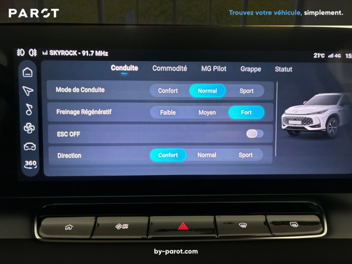 MG EHS Nouveau 1.5T PHEV 272 ch Luxury
