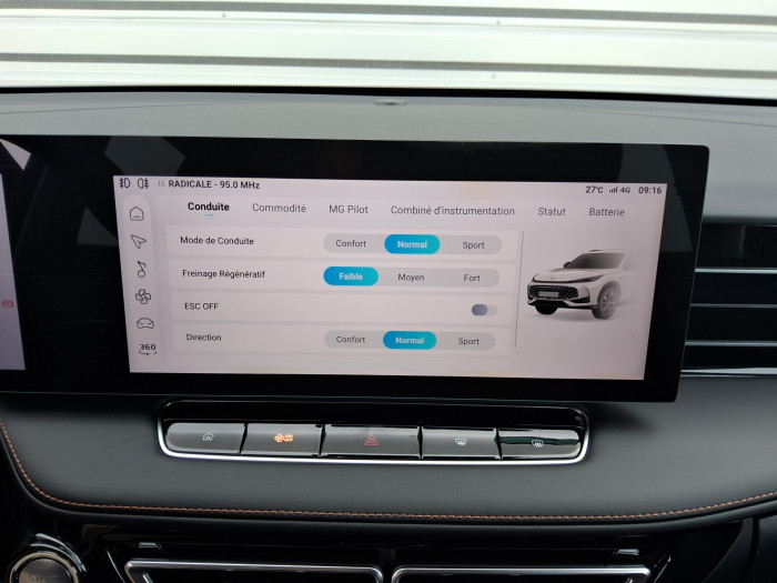 MG EHS Nouveau 1.5 Hybrid+ 224 ch Luxury