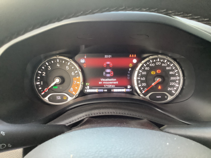 Jeep RENEGADE Nouveau 1.5 Turbo T4 130 ch BVR7 e-Hybrid Limited