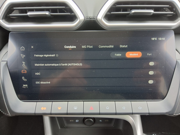 MG ZS Nouveau 1.5 L Hybrid+ 197 ch Luxury