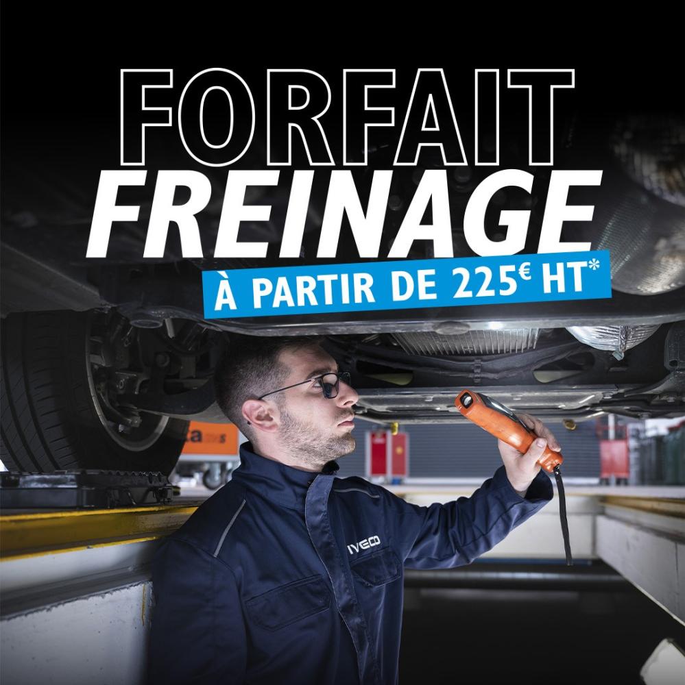 forfait freinage iveco parot